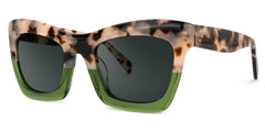 Benitez Square Two-Tone Glasses