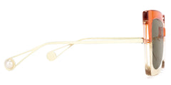 Qatar Square Orange Sunglasses