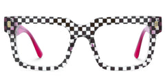 Thomason Rectangle Black Clear Glasses