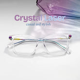 Eliot Rectangle Clear Glasses