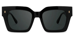 Cummings Square Black Glasses