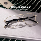 Calvin Aviator Gold Glasses
