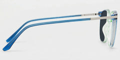 Rodz Square Blue-Green Glasses