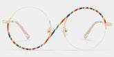 Flozif Round Rainbow Glasses