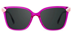 Nolan Square Neon Pink Glasses
