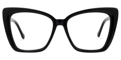 Shanell Butterfly Black Glasses