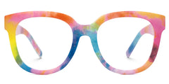 Harrell Square Rainbow Glasses
