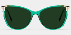 Yomary Cateye Green Glasses