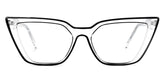Yosef Cateye Black Glasses