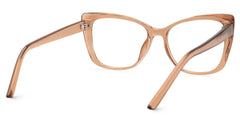 Farris Square Brown Glasses