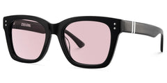 Gaydeh Rectangle Black Sunglasses