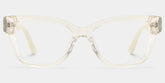 Miranda Clear Yellow Cat eye Glasses
