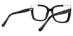 Dortch Square Black-Marble Glasses
