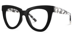 Yaser Cateye Black Glasses