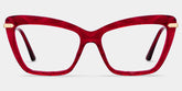 Juliet Cateye Red Glasses