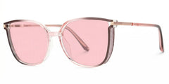 Rodz Square Pink-Tan Glasses