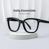 Scarlett Square Black Glasses