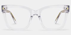 Rory Square Clear Glasses