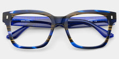 Pride Square Blue Glasses