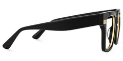 Taylor Square Black Glasses