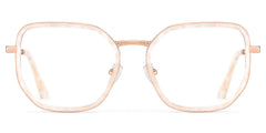Levi Geometric Pearl White Glasses