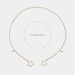 Stylish Star Gold Eyeglasses Chains