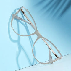 Yomary Cateye Khaki Glasses