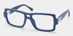 Nora Blue Aviator Glasses