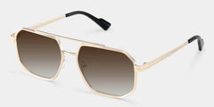 Autumn Aviator Gold Glasses