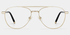 Calvin Aviator Gold Glasses