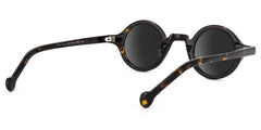 Arale Round Tortoise Sunglasses