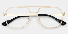 Autumn Aviator Gold Glasses