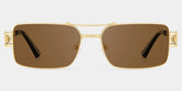 Eric Aviator Gold Glasses