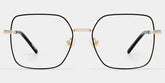 Abigail Square Black Glasses