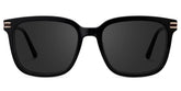 Kenny Square Black Sunglasses