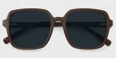 Kenneth Dark Brown Square Glasses