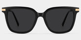 Jacqui Square Black Glasses