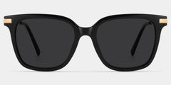 Jacqui Square Black Glasses
