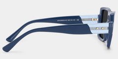 Nora Blue Aviator Sunglasses
