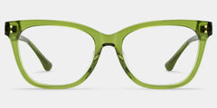 Vivienne Rectangle Green Glasses