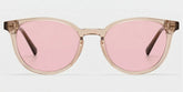Allison Clear Brown Round Glasses