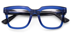 Liizbeett Square Blue Glasses