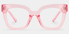 Malcolm Square Pink Glasses