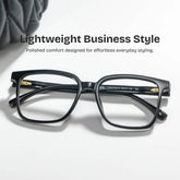 Contreras Square Black Glasses