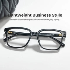 Contreras Square Black Glasses