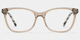 Marigold Rectangle Brown Glasses