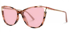 Yomary Cateye Pink-Tortoise Glasses