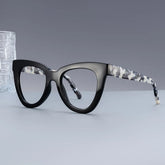 Yaser Cateye Black Glasses