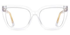 Mirta Square Clear Glasses