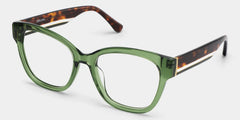 Everest Green Butterfly Glasses
